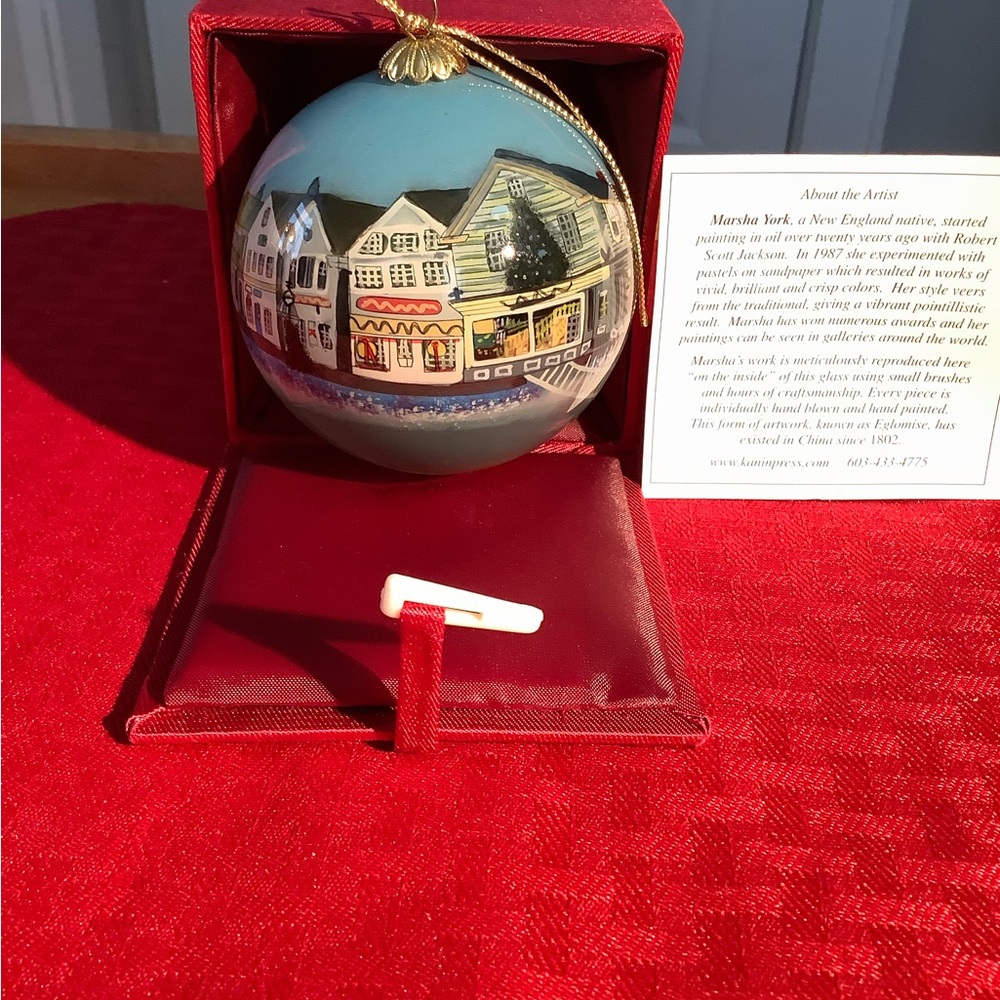 Kennebunkport Christmas ornament by Masha York